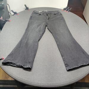 Universal Thread Juniors Jeans 17/R Mid Rise Straight Leg Medium Wash Denim 34